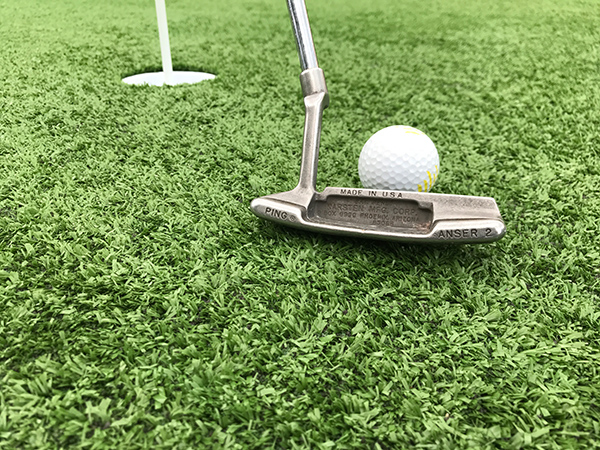 golf field turf installation