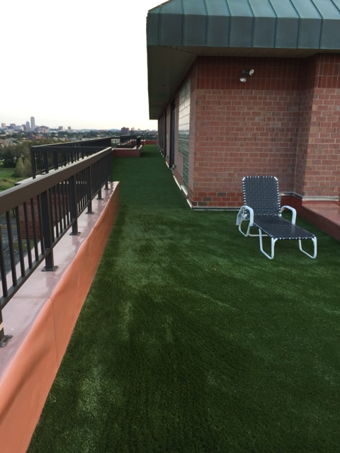 Artificial Turf Rooftop Installation And Maintenance Ideal Turf Solutions