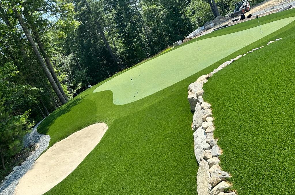 Putting Green Installation for Your Backyard