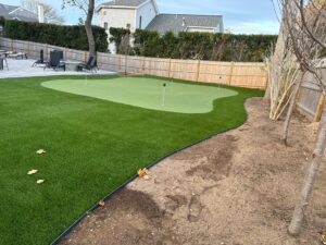 Residential Backyard Putting Greens