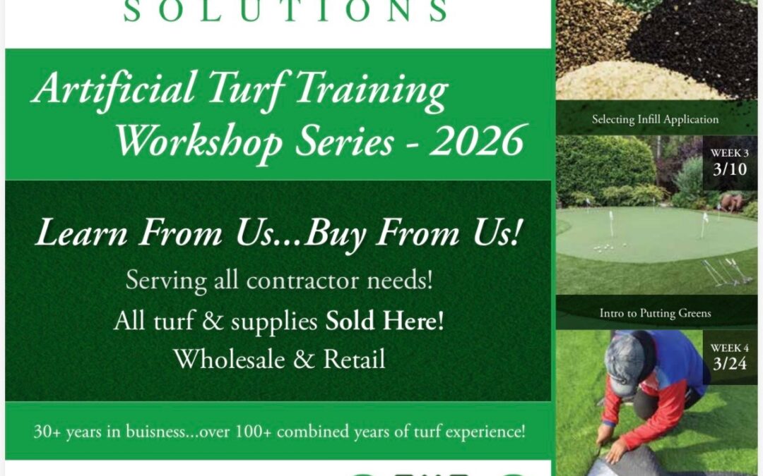 Ideal Turf Solutions Contractor Workshops Starting 2/10/26