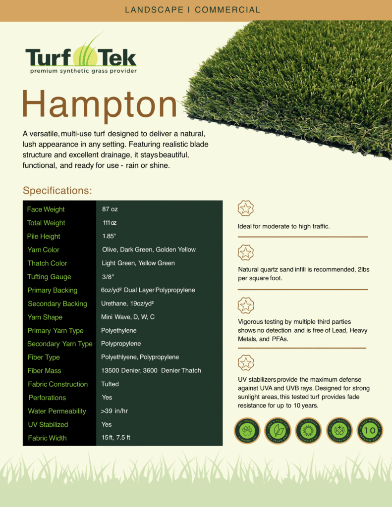 Ideal Turf Outlet | Ideal Turf Solutions Hampton TurfTek
