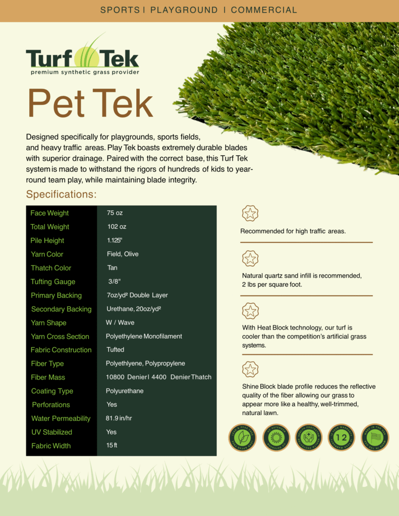Ideal Turf Outlet | Ideal Turf Solutions Pet Tek TurfTek